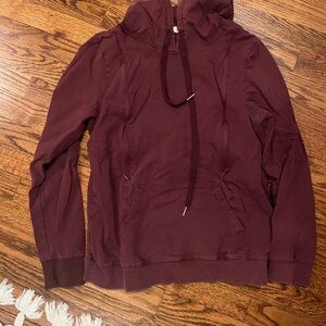 Burgundy Bearsland Nursing hoodie